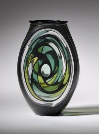 Vase "Harlekin/Sommerlaub"