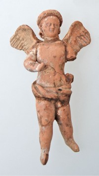Terrakotta-Statuette: Eros. 2. Hälfte 3. Jahrhundert v. Chr.